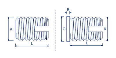 Screw Inserts Diagram